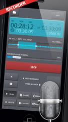 Aplicativos como o Pocket Recorder permitem gravações e edições de qualidade superior