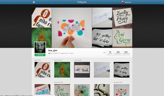 Lucas Gini ousou ao apresentar seus trabalhos em uma rede social popular Imagem: Reprodução da Internet